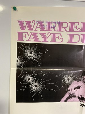 Lot 87 - BONNIE AND CLYDE (1967) A US one-sheet movie...