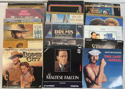 Lot 261 - A quantity of War and Western laserdiscs...