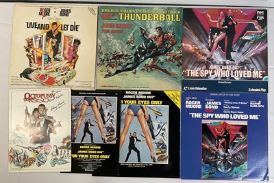 Lot 262 - JAMES BOND - A group of music and film...