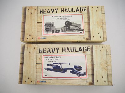 Lot 1 - A pair of CORGI 1:50 scale diecast 'Heavy...