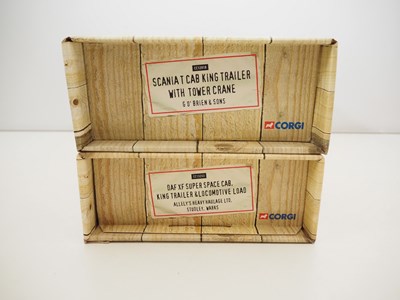 Lot 1 - A pair of CORGI 1:50 scale diecast 'Heavy...