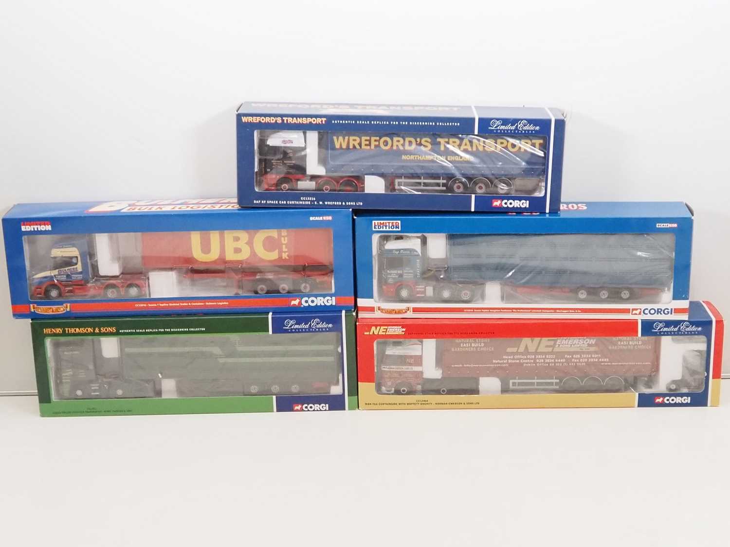 Lot 6 - A group of CORGI 1:50 scale diecast...