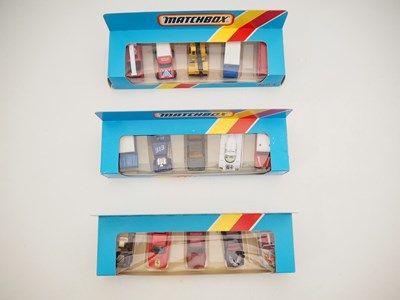 Lot 11 - A group of MATCHBOX MP1 multi vehicle packs...