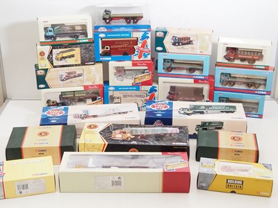 Lot 46 - A group of CORGI 1:50 scale articulated and...