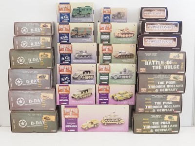 Lot 82 - A group of CORGI 1:50 scale diecast tanks and...