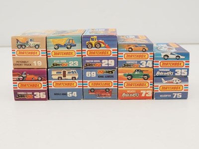 Lot 160 - A group of MATCHBOX SUPERFAST diecast vehicles...