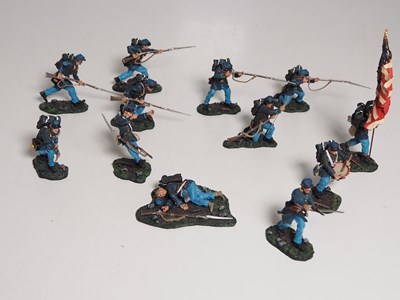 Lot 319 - A group of unboxed American Civil War figures...