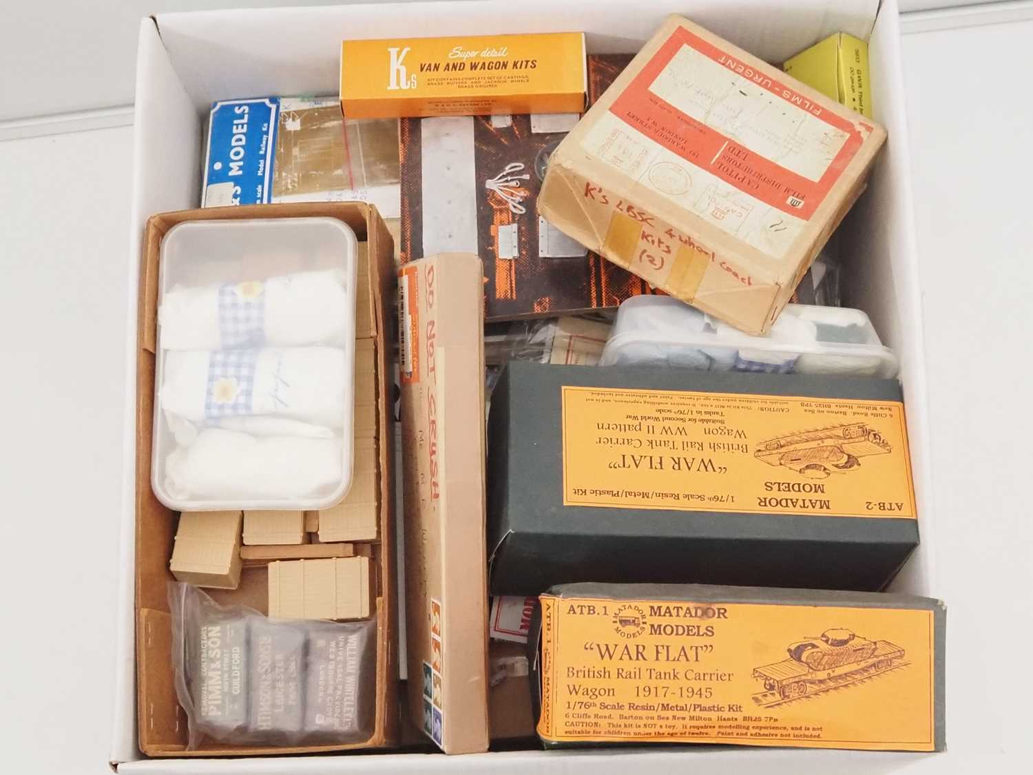 Lot 531 - A very large Excalibur lucky dip of unbuilt OO...