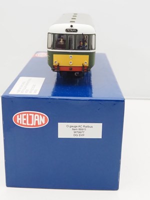 Lot 646 - A HELJAN O gauge 88911 AC Cars railbus in BR...