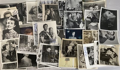Lot 269 - A collection of female movie star autographs...