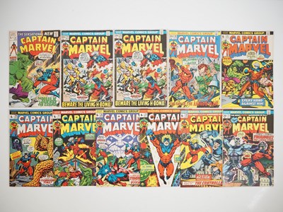 Lot 16 - CAPTAIN MARVEL #21, 23(x2), 24, 25, 26, 27, 28,...