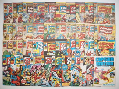 Lot 20 - CAPTAIN BRITAIN #1 to 39 + CAPTAIN BRITAIN...