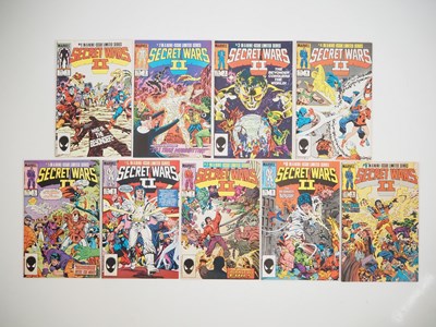 Lot 35 - SECRET WARS II - #1, 2, 3, 4, 5, 6, 7, 8, 9 -...
