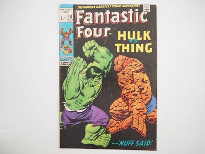 Lot 71 - FANTASTIC FOUR #112 (1971 - MARVEL - UK Price...
