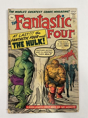 Lot 487 - FANTASTIC FOUR #12 (1963 - MARVEL - UK Price...