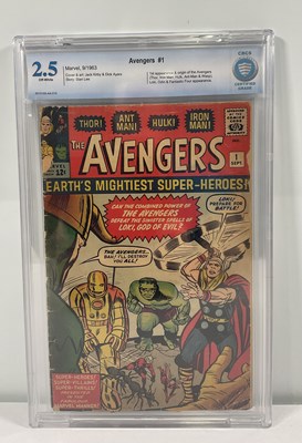 Lot 513 - AVENGERS #1 - (1963 - MARVEL) - GRADED 2.5...