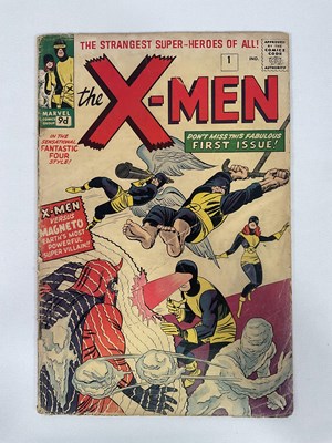Lot 516 - X-MEN #1 (1963 - MARVEL - UK Price Variant) -...