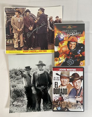 Lot 295 - JAMES CAAN AUTOGRAPHS - A group of JAMES CAAN...