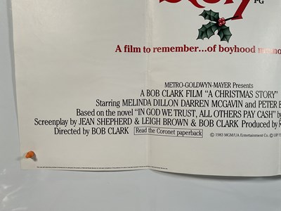 Lot 67 - A CHRISTMAS STORY (1983) Directed by Bob Clark,...