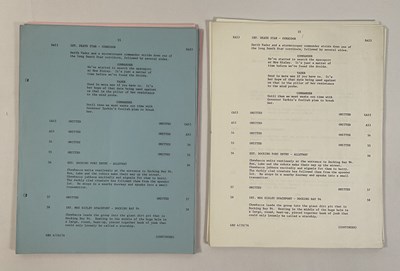Lot 353 - A revised fourth draft of STAR WARS EPISODE 1:...