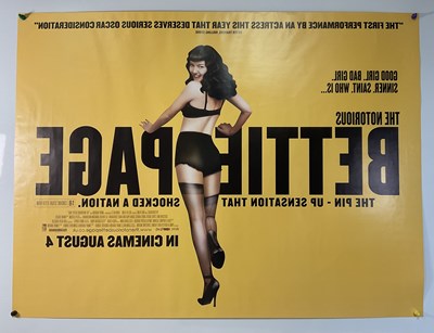 Lot 105 - THE NOTORIOUS BETTIE PAGE (2005) - Biopic...