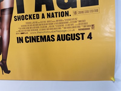 Lot 105 - THE NOTORIOUS BETTIE PAGE (2005) - Biopic...