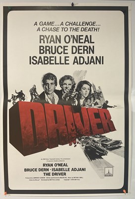 Lot 33 - THE DRIVER (1978) British One sheet and press...