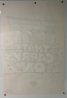 Lot 57 - THAT'S CARRY ON! (1979) British One sheet...