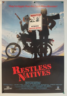 Lot 62 - RESTLESS NATIVES (1985) British one sheet and...