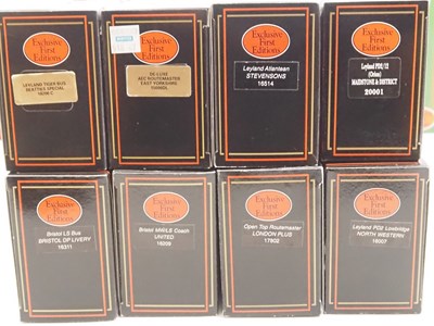 Lot 13 - A group of EFE 1:76 scale diecast buses in...