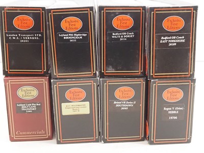 Lot 14 - A group of EFE 1:76 scale diecast buses and...