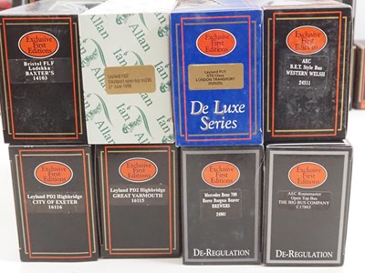 Lot 15 - A group of EFE 1:76 scale diecast buses in...