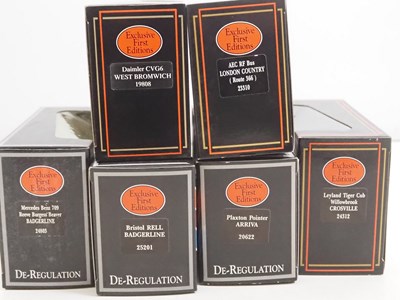 Lot 15 - A group of EFE 1:76 scale diecast buses in...