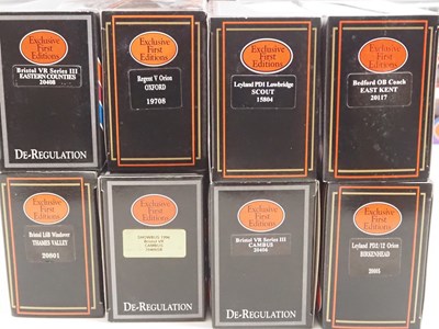 Lot 16 - A group of EFE 1:76 scale diecast buses in...