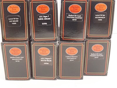 Lot 18 - A group of EFE 1:76 scale diecast buses in...