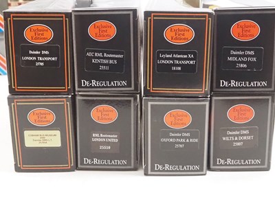 Lot 19 - A group of EFE 1:76 scale diecast buses in...