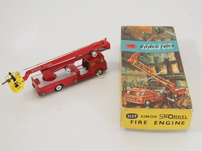 Lot 30 - A CORGI MAJOR 1127 Simon Snorkel Fire Engine -...
