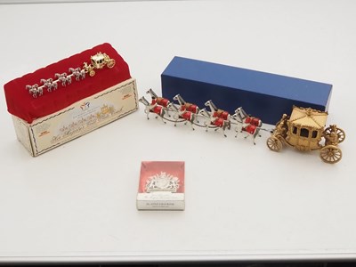 Lot 112 - A vintage LESNEY large scale Coronation gold...