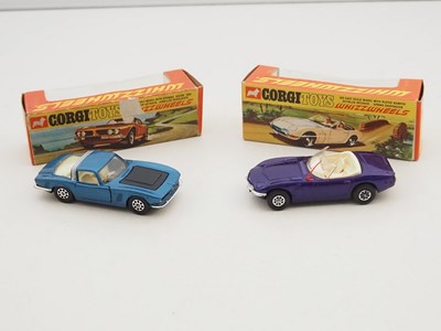 Lot 115 - A pair of CORGI WHIZZWHEELS cars comprising: a...