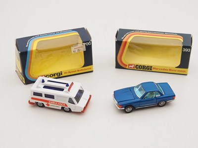 Lot 116 - A pair of CORGI diecast vehicles comprising: a...