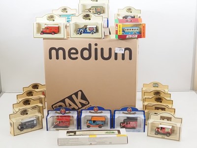 Lot 119 - A large lucky dip lot of diecast vans and...