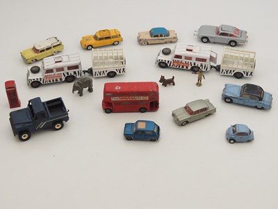 Lot 123 - A quantity of playworn diecast vehicles by...