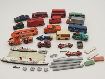 Lot 144 - A quantity of playworn diecast vehicles by...