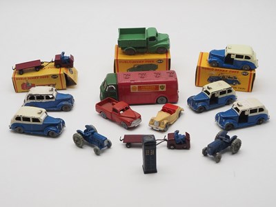 Lot 146 - A group of diecast cars and vehicles by DUBLO...