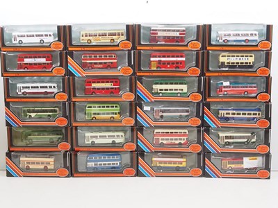 Lot 150 - A group of EFE 1:76 scale diecast buses in...