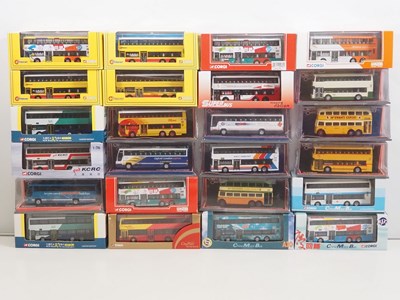 Lot 151 - A group of CORGI OOC 1:76 scale diecast buses...