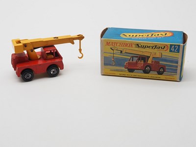 Lot 158 - A MATCHBOX SUPERFAST 42A Iron Fairy Crane in a...