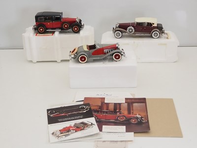 Lot 161 - A group of three FRANKLIN MINT and DANBURY...