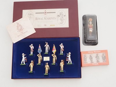 Lot 179 - A BRITAINS limited edition Royal Marines set...