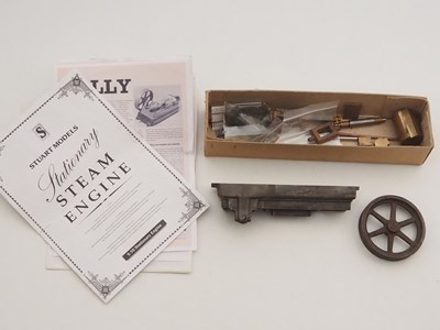 Lot 202 - A STUART MODELS cast iron and steel kit for a...
